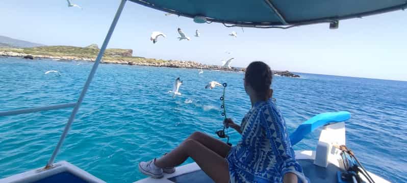 Crete- Fishing & Swimming Boat Cruise with Lunch & Drinks