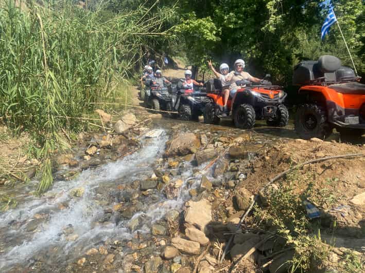 Crete- Sunset or Morning Quad with Local Products Tasting