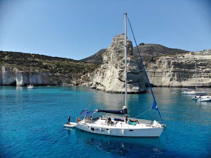 From Milos- Guided Day Cruise to Kleftiko With Lunch