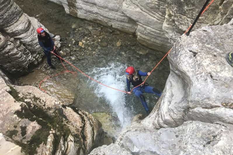Megalo Papingo- Canyoning with Rappel Section B