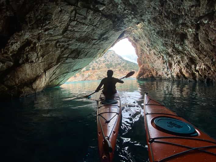 Naxos- Rhina Cave and Coastline Sea Kayaking Tour