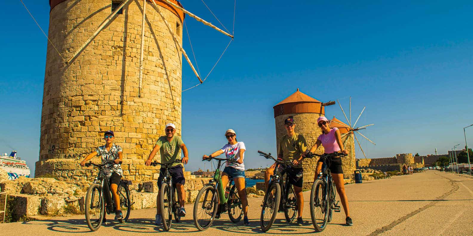 Rhodes- E-bike Highlights Sunset or Morning Photo Tour