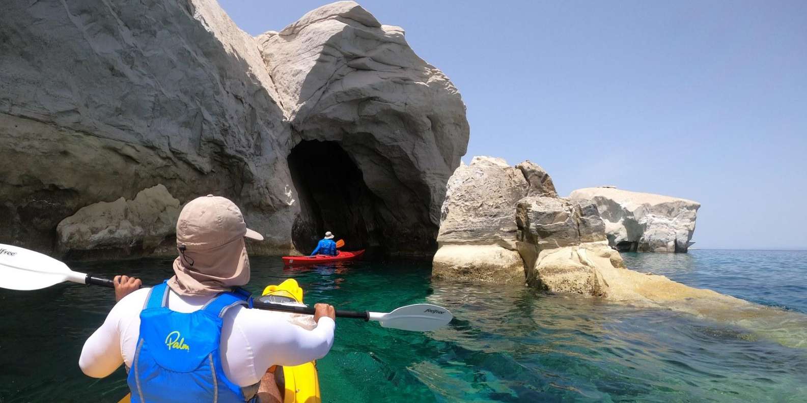 Semi-Private Half Day Kayaking Tours in Milos10