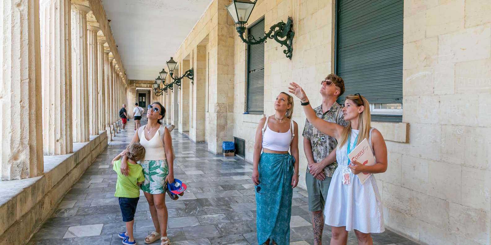 The Durrells in Corfu Town