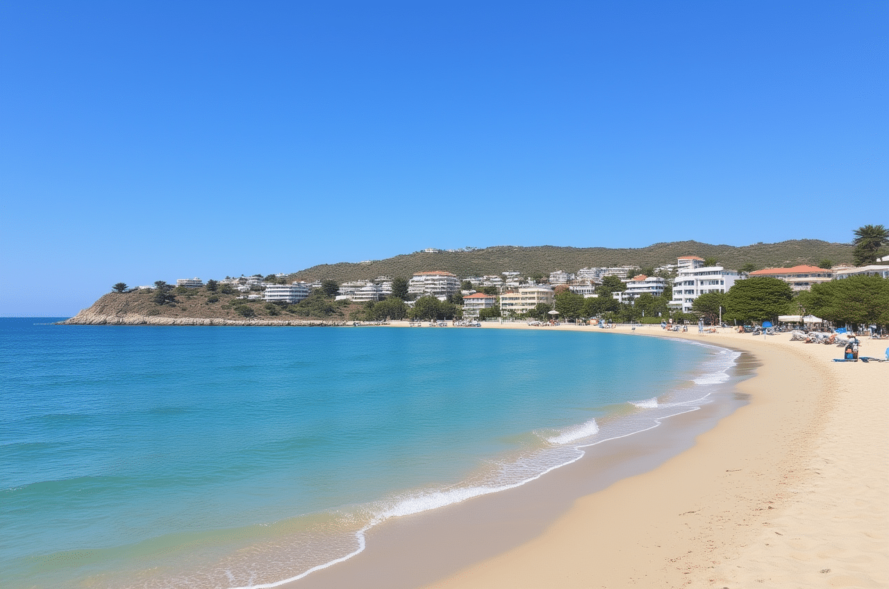 Mykonos sandy Beach