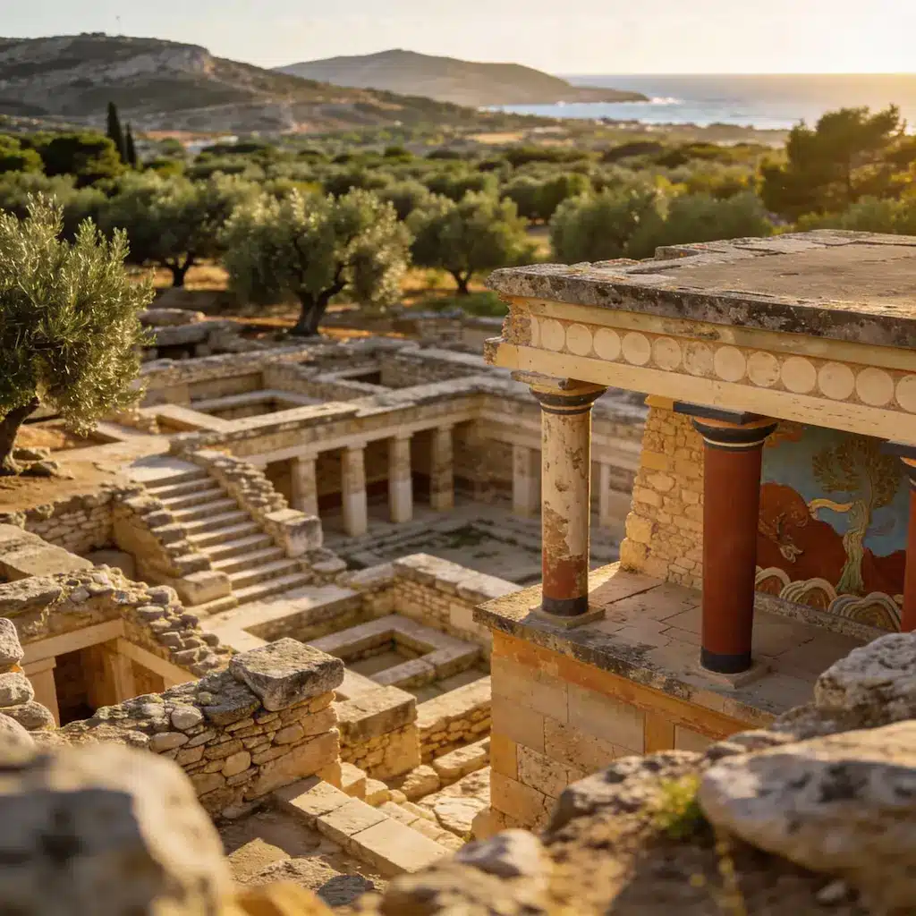 Knossos Palace in Heraklion