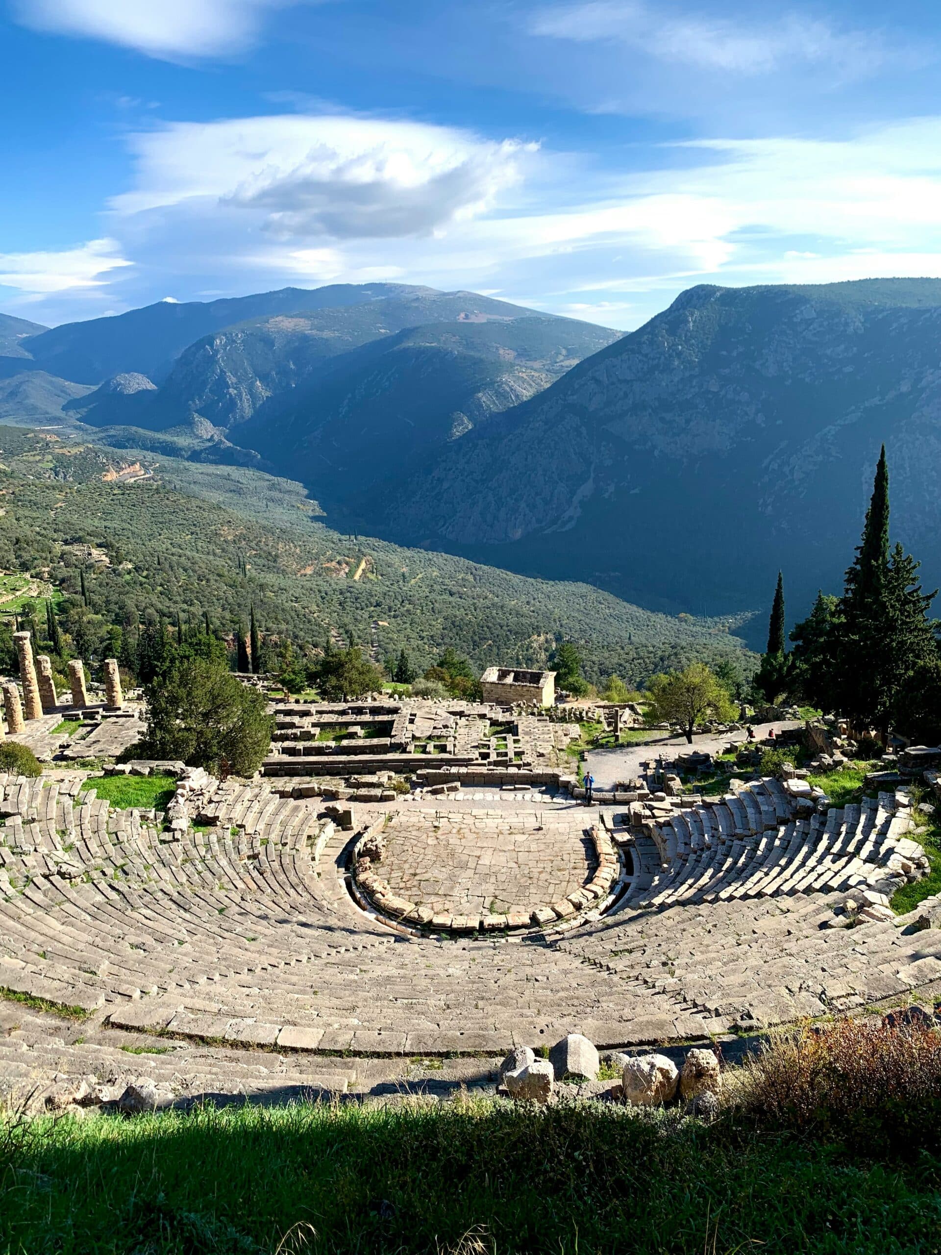 Delphi Archaeological site - stadium