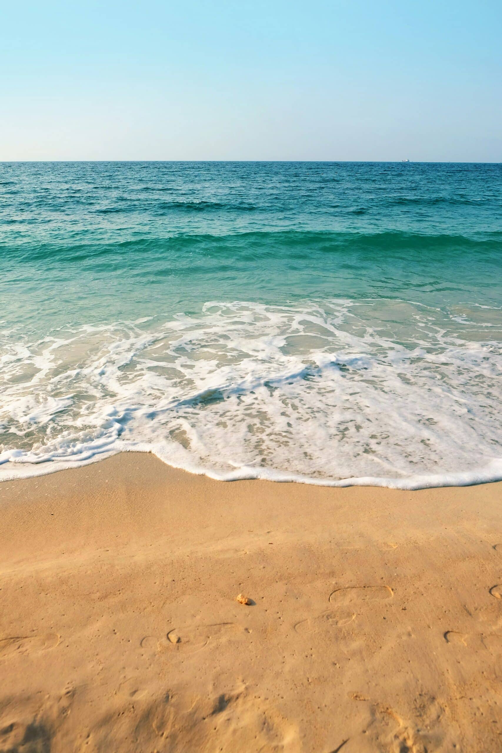Paros sandy beach