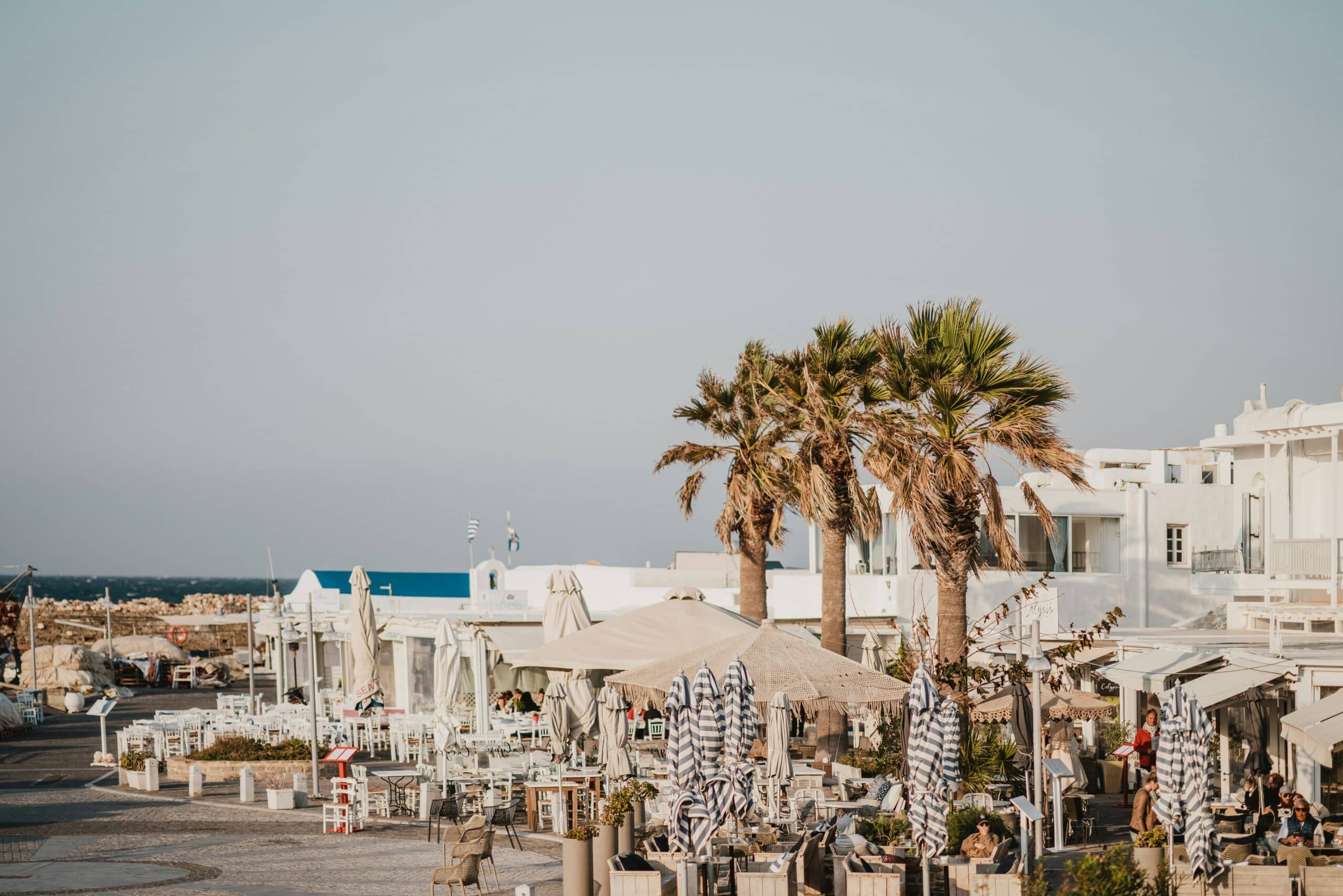 Naousa Paros central square